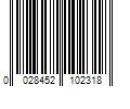 Barcode Image for UPC code 0028452102318