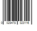 Barcode Image for UPC code 0028478023116