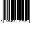 Barcode Image for UPC code 0028478125025