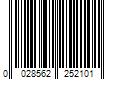 Barcode Image for UPC code 0028562252101