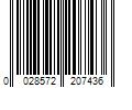 Barcode Image for UPC code 0028572207436