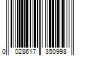 Barcode Image for UPC code 0028617350998