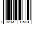 Barcode Image for UPC code 0028617411804