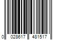 Barcode Image for UPC code 0028617481517