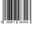 Barcode Image for UPC code 0028617483443