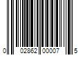 Barcode Image for UPC code 002862000075