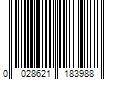 Barcode Image for UPC code 0028621183988