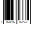 Barcode Image for UPC code 0028632022740