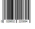 Barcode Image for UPC code 0028632220894