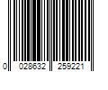 Barcode Image for UPC code 0028632259221