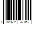 Barcode Image for UPC code 0028632269015