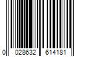 Barcode Image for UPC code 0028632614181