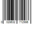 Barcode Image for UPC code 0028632712986