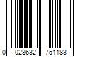 Barcode Image for UPC code 0028632751183