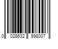 Barcode Image for UPC code 0028632998007