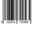 Barcode Image for UPC code 0028634702565