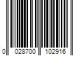 Barcode Image for UPC code 0028700102916