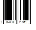 Barcode Image for UPC code 0028800293118