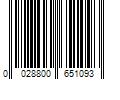 Barcode Image for UPC code 0028800651093