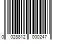 Barcode Image for UPC code 0028812000247