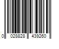 Barcode Image for UPC code 0028828439260