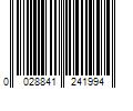 Barcode Image for UPC code 0028841241994