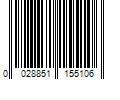 Barcode Image for UPC code 0028851155106