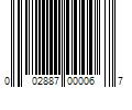 Barcode Image for UPC code 002887000067