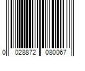 Barcode Image for UPC code 0028872080067