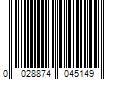 Barcode Image for UPC code 0028874045149