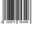 Barcode Image for UPC code 0028874053496