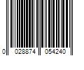 Barcode Image for UPC code 0028874054240