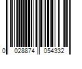 Barcode Image for UPC code 0028874054332