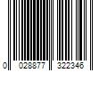 Barcode Image for UPC code 0028877322346