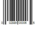 Barcode Image for UPC code 002889000065