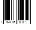 Barcode Image for UPC code 0028901000318