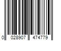 Barcode Image for UPC code 0028907474779