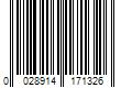 Barcode Image for UPC code 0028914171326