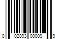 Barcode Image for UPC code 002893000099