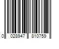 Barcode Image for UPC code 0028947810759