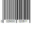 Barcode Image for UPC code 0029000020511