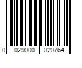 Barcode Image for UPC code 0029000020764