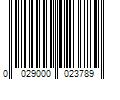 Barcode Image for UPC code 0029000023789