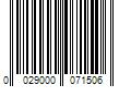 Barcode Image for UPC code 0029000071506