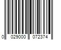 Barcode Image for UPC code 0029000072374