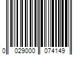 Barcode Image for UPC code 0029000074149