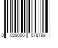 Barcode Image for UPC code 0029000078789