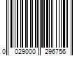 Barcode Image for UPC code 0029000296756