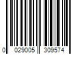 Barcode Image for UPC code 0029005309574