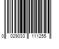 Barcode Image for UPC code 0029033111255